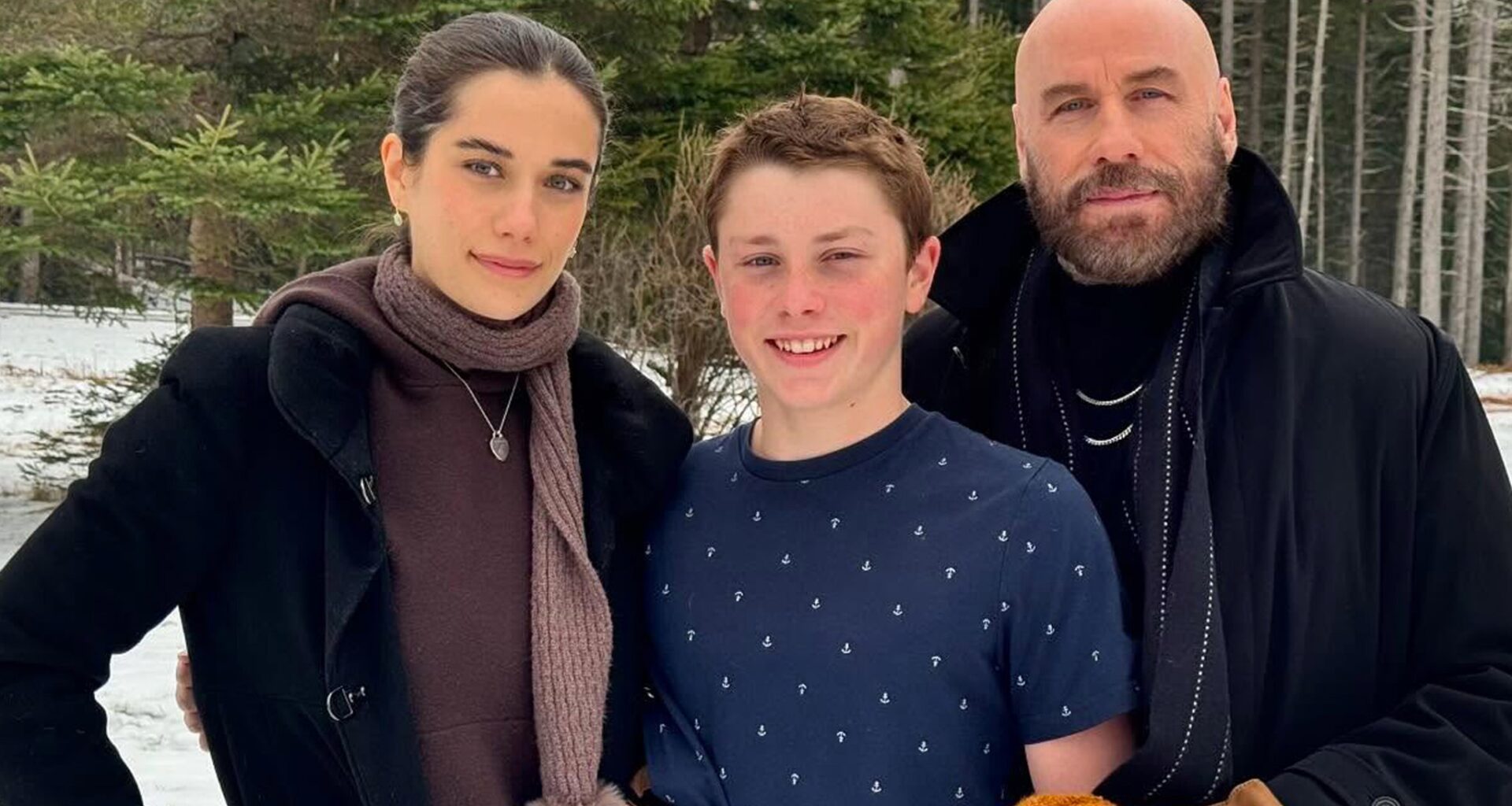 John Travolta Shares Rare Glimpse of Son Ben, 14, Conquering Snowy Norway Summit