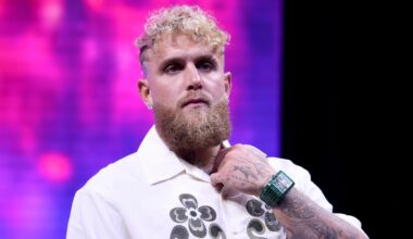 Jake Paul's Wild Diamond Chain for Anthony Joshua Fight Shown Off in Photos