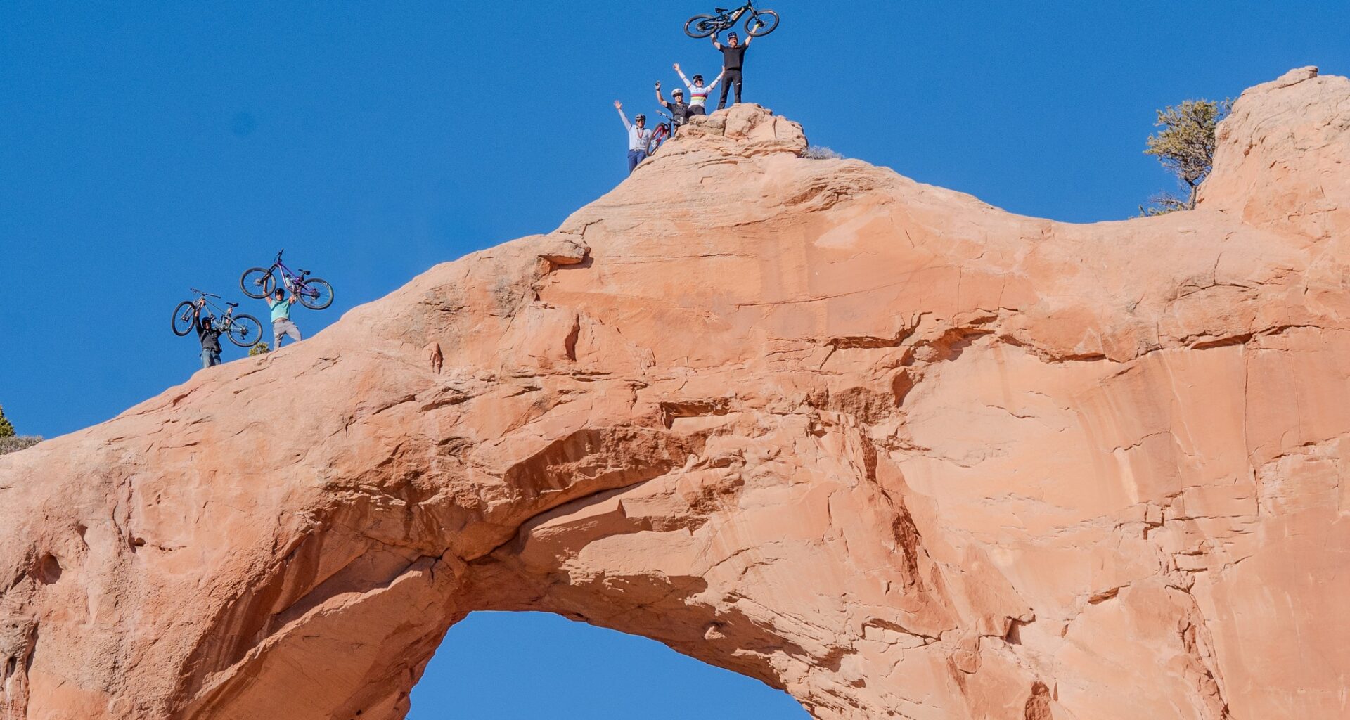 President Nygren Meets World-Class Bikers To Support Youth Cycling on the Navajo Nation
