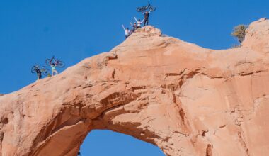 President Nygren Meets World-Class Bikers To Support Youth Cycling on the Navajo Nation