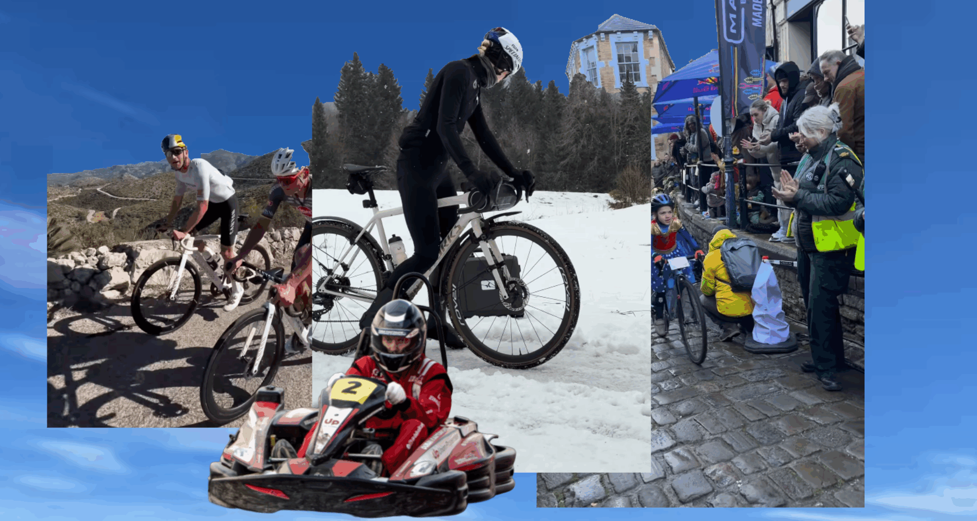 A collage of instagram screenshots