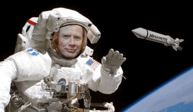 "I saw they sent a bunch of celebrities into space and I thought 'Well, if them, why not me?!'" Megadeth frontman Dave Mustaine wants their final show to be in outer space