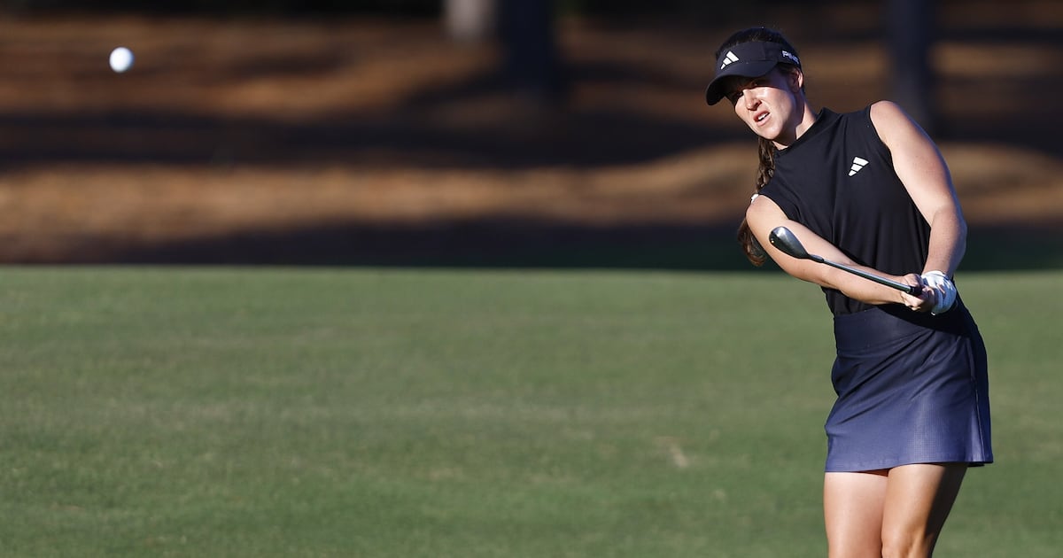 Linn Grant with 65 takes a 1-shot lead after third round at The Annika