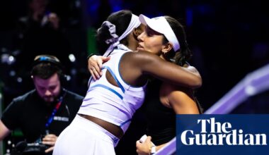 Coco Gauff’s serving troubles return in WTA Finals defeat against Pegula | WTA Finals