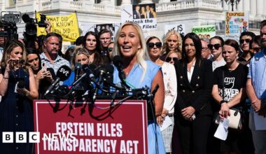 High-profile Republican Marjorie Taylor Greene to quit Congress after Trump feud