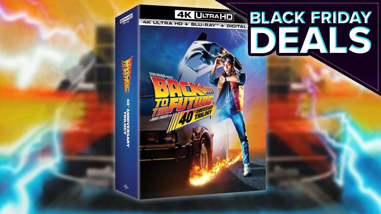 Celebrate Back To The Future's 40th Anniversary With This 4K Blu-Ray Set Deal