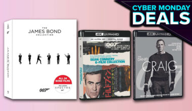 James Bond Cyber Monday Deals - 24 Movies For $55, 4K Blu-Rays For $13, And More