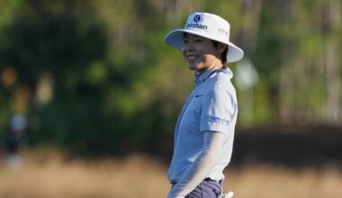 Somi Lee leads LPGA Tour finale and Jeeno Thitikul takes big step toward player of the year