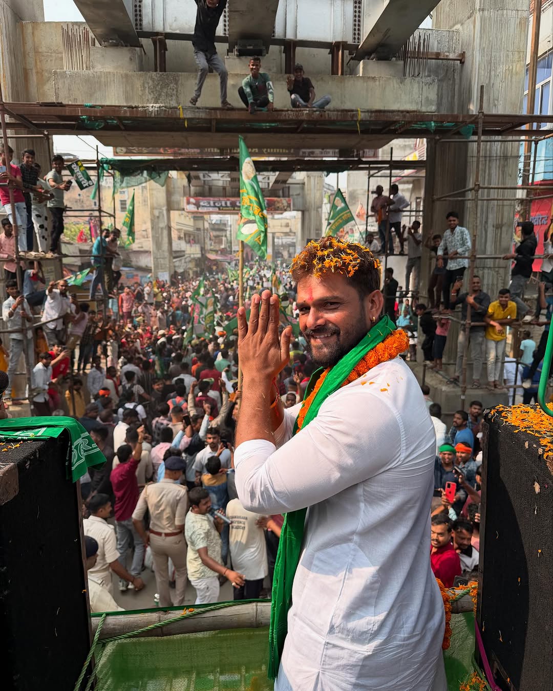 “I’ve come from the soil, and I’ll always stand for the people who made me who I am,” Khesari said in a statement.