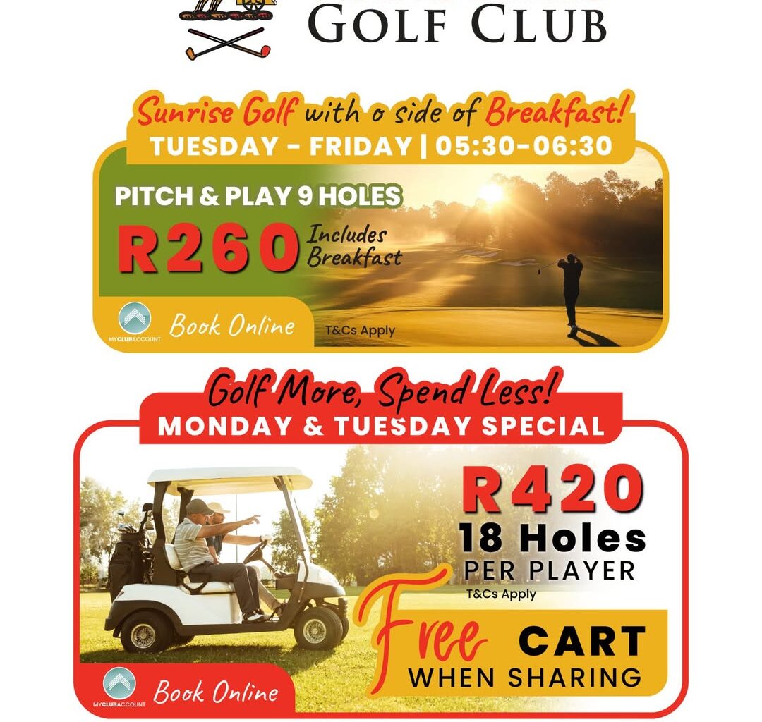 Start Your Morning the Wanderers Way with Sunrise Golf Specials