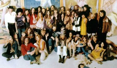 The Mad Dogs and Englishmen touring party (studio portrait)