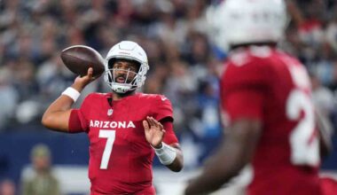 Brissett fills in again as Cardinals beat Cowboys to end five-game skid
