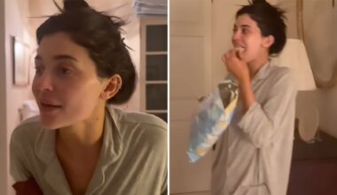 Kylie Jenner Keeps It Real with Hilarious Drunk 'Sharing Is Not Caring' Clip Hoarding Chips from Her Friends
