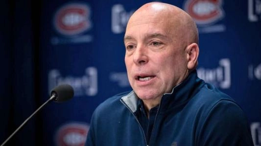 Photo of Canadiens GM Kent Hughes