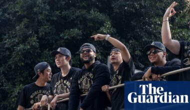 LA erupts in celebration after Dodgers clinch second World Series victory | Los Angeles