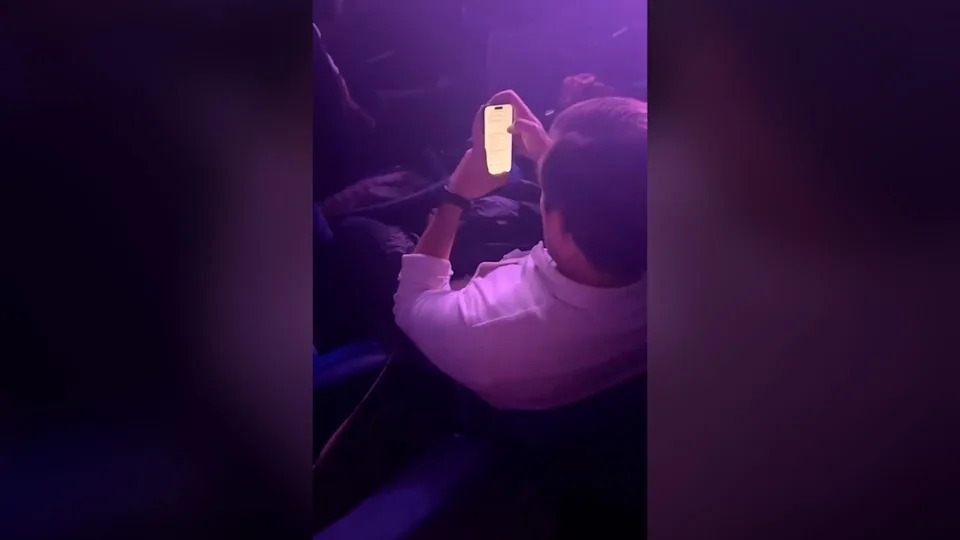 Members of the Jonas Brothers were among thousands of TikTok users rooting for an unknown man named Scott Kelly after a video showed a concertgoer reviewing Kelly’s resume in the middle of a Jonas Brothers show in Buffalo, New York, on November 9.