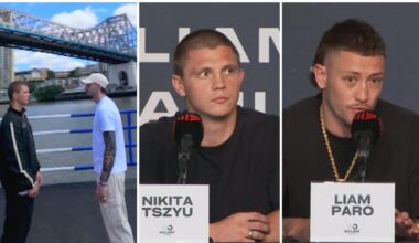 Nikita Tszyu vs Michael Zerafa Brisbane press conference, fight venue, Liam Paro opponent, world title eliminator revealed