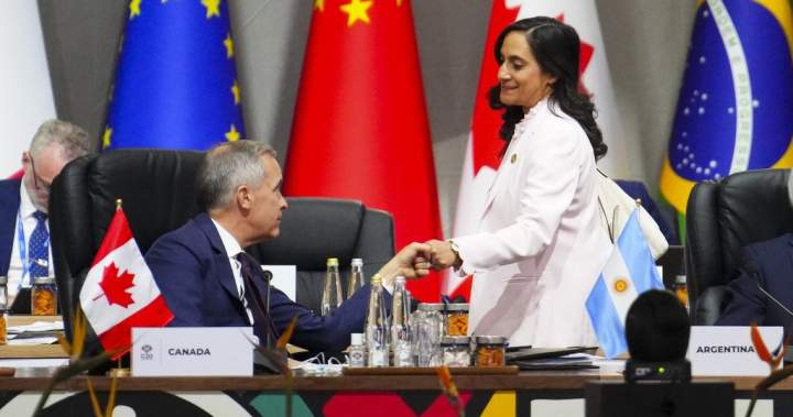 Carney says Canada drops talk of ‘feminist foreign policy’ but upholds values - National