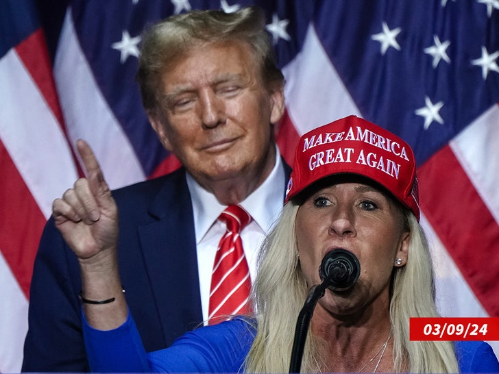 donald trump marjorie taylor greene sub getty swipe