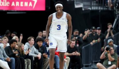 A busy summer that included observing WNBA's Aces helped prepare BYU's AJ Dybantsa for college debut