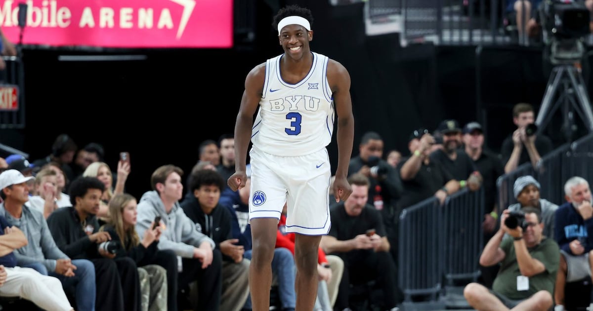 A busy summer that included observing WNBA's Aces helped prepare BYU's AJ Dybantsa for college debut