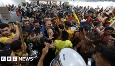 Protesters break into COP30 venue in Brazil