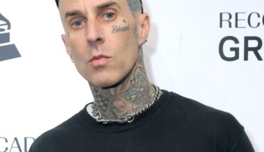 Travis Barker, Son Rocky Barker's Tattoos Photo