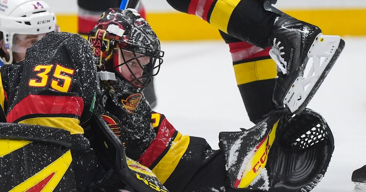 Thatcher Demko to miss Sunday start against visiting Avalanche