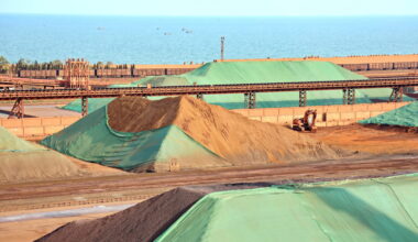 China, the world's largest iron ore consumer, brought in 104.13 million metric tons of the key steelmaking ingredient last month, the highest level since January,