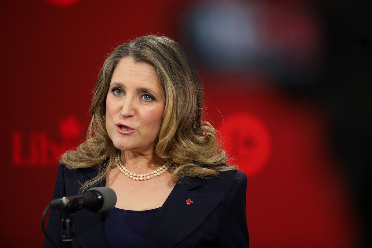 Freeland expected to work out of U.K. for new role as Rhodes Trust CEO
