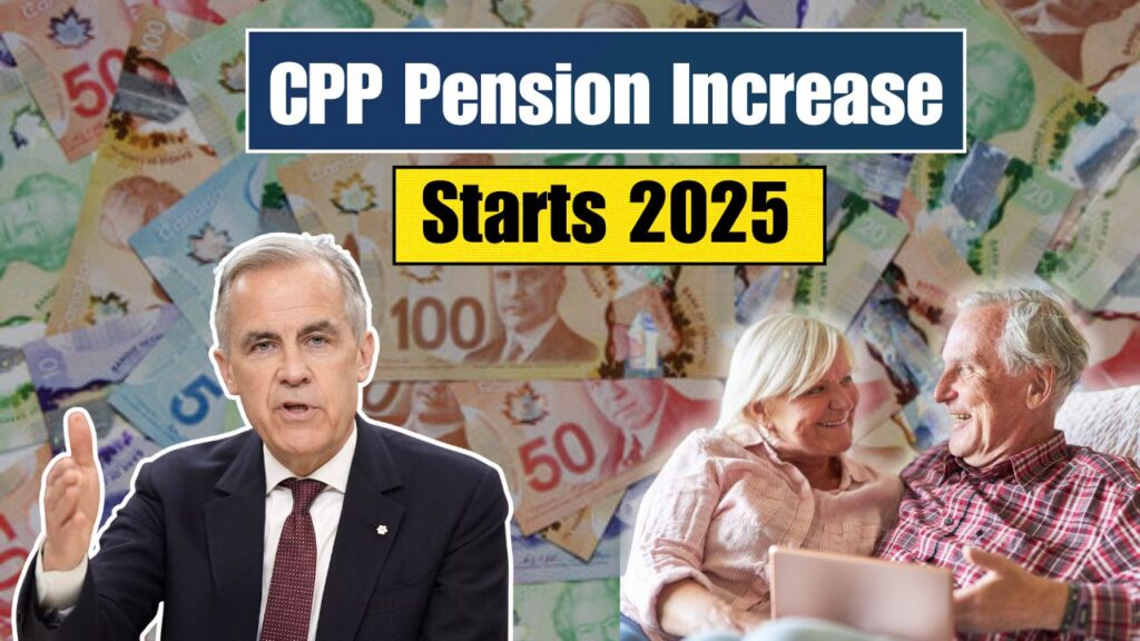 CPP Pension Increase Starts 2025