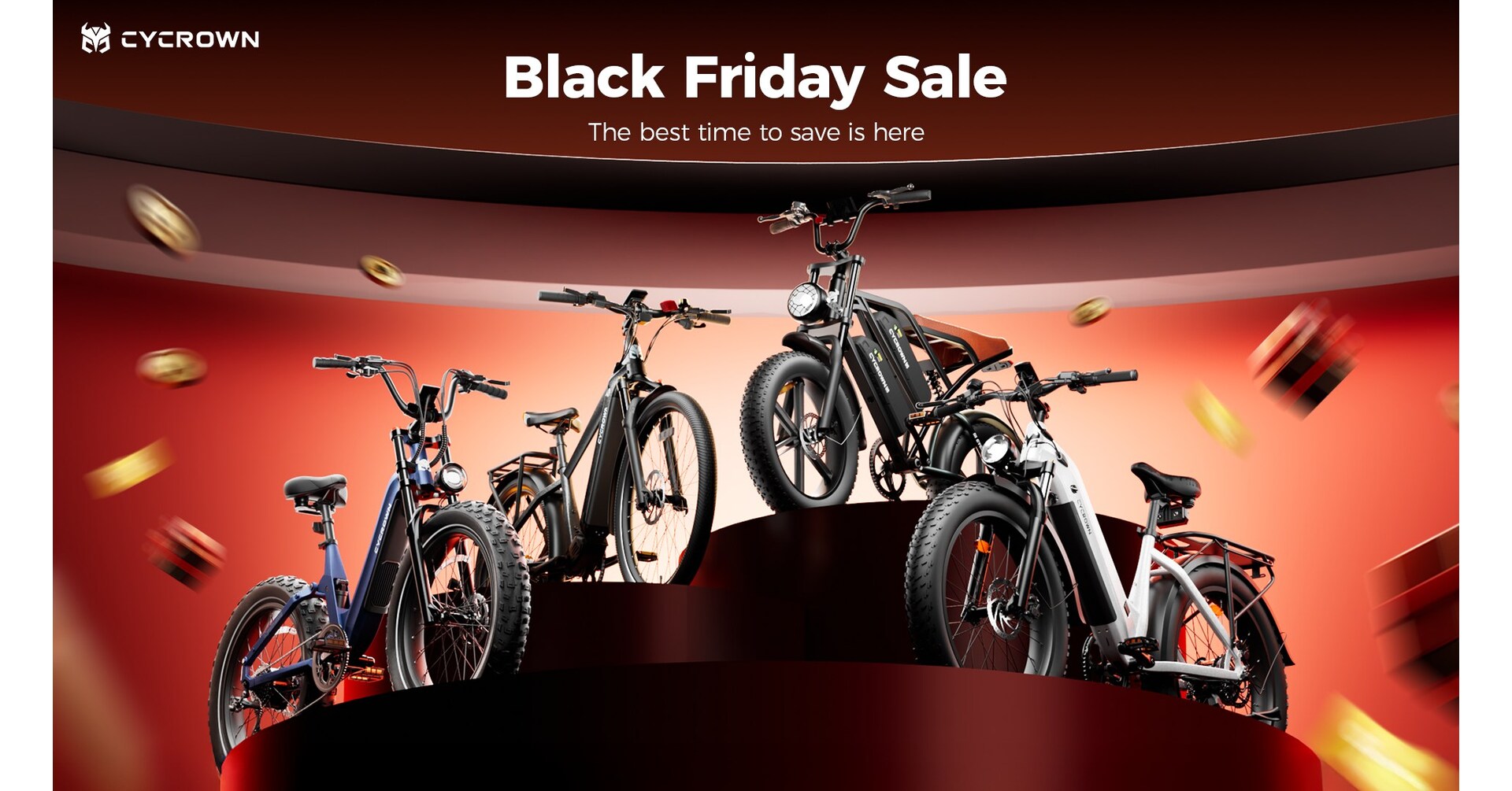 CYCROWN Celebrates the Joy and Freedom of Cycling with Black Friday & Cyber Weekend Campaign