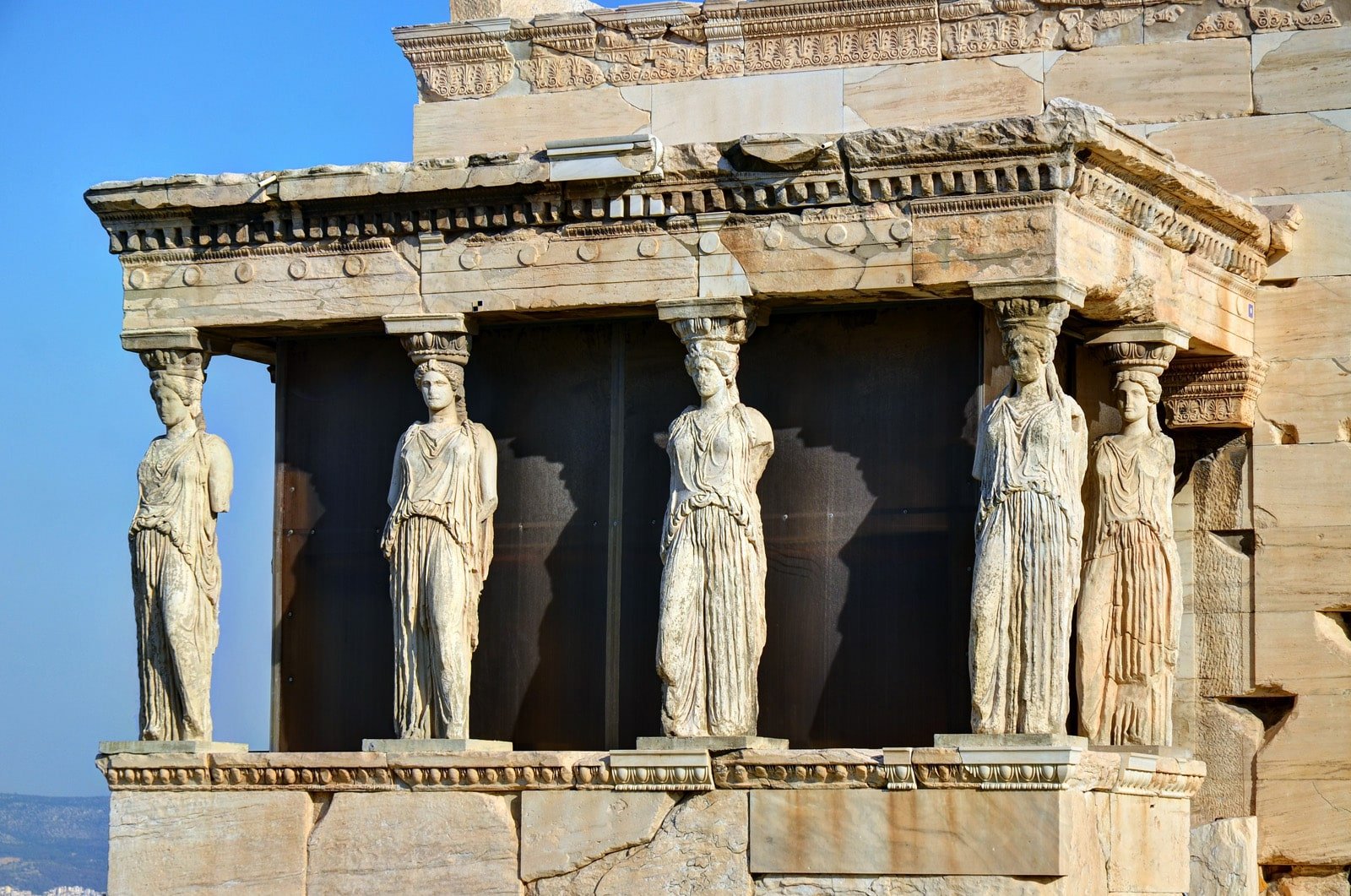Caryatids of the Erechtheion,