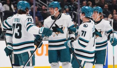 NHL Roundup: Celebrini leads Sharks over Kraken