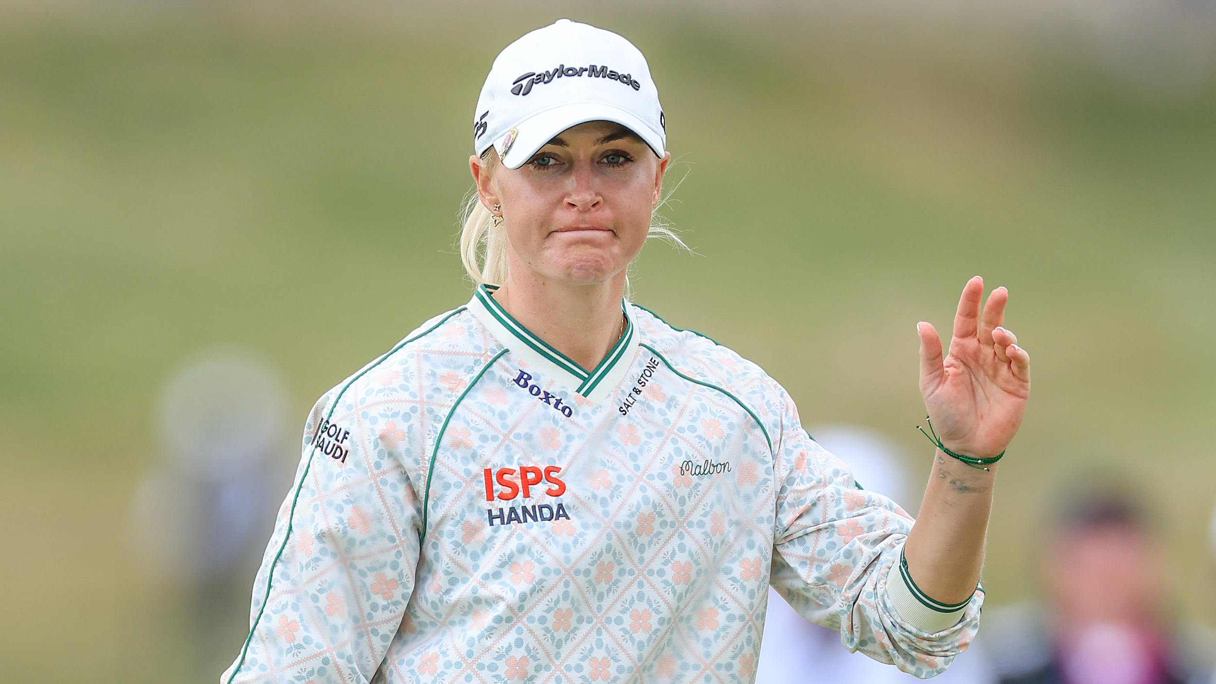 Charley Hull at the AIG Women's Open