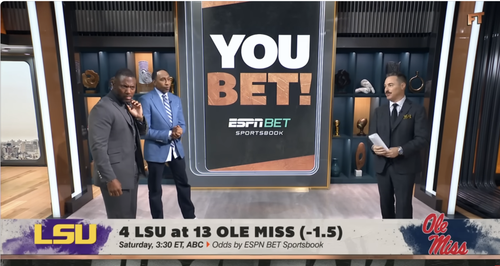 Mark Shapiro criticizes ESPN’s gambling-heavy shows