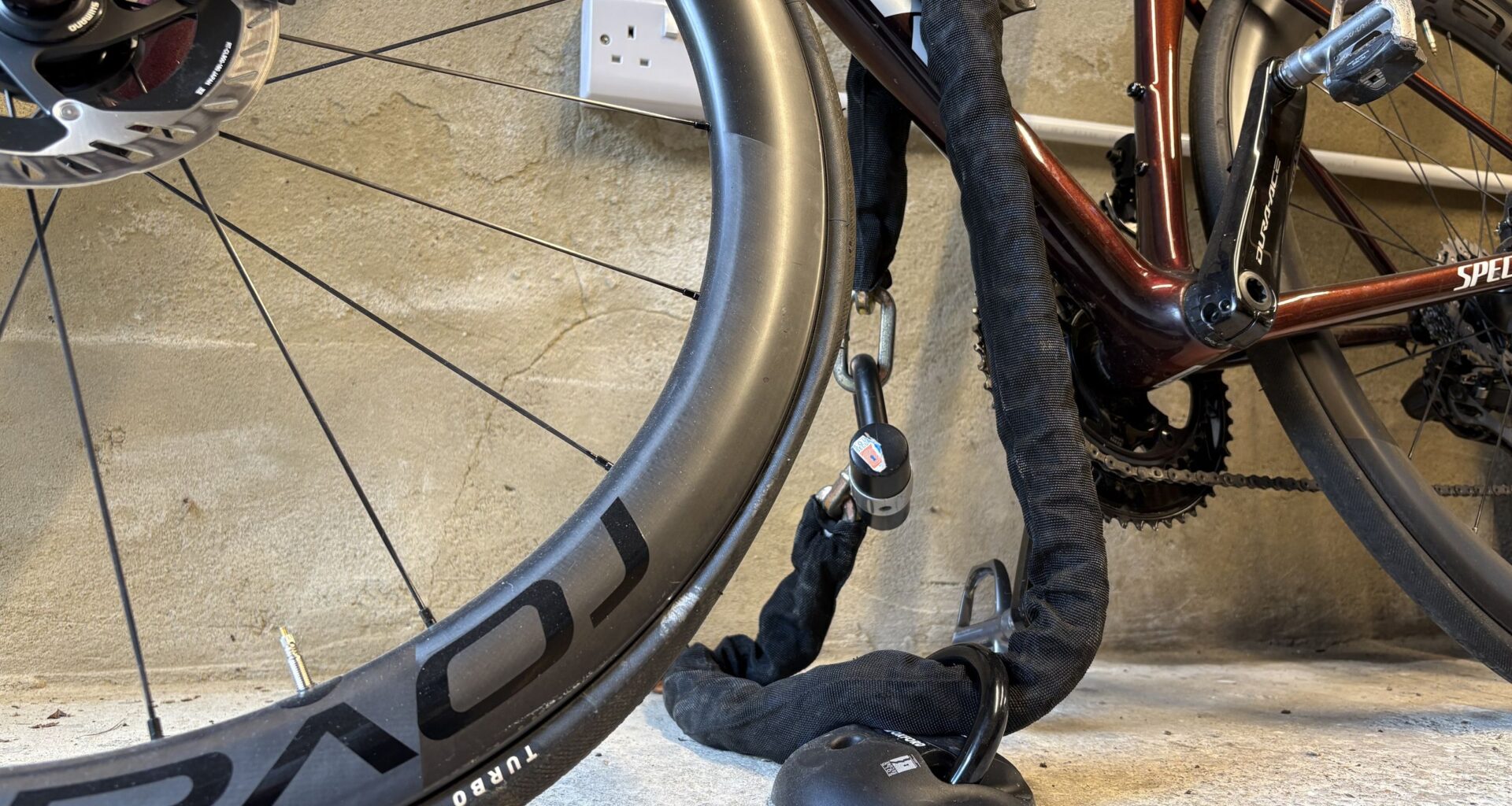 My friend had his £9,000 dream bike stolen, so he went online to turn his garage into a fortress