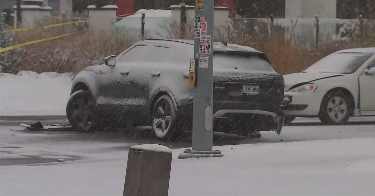 Pedestrian critical following Vaughan multi-vehicle crash