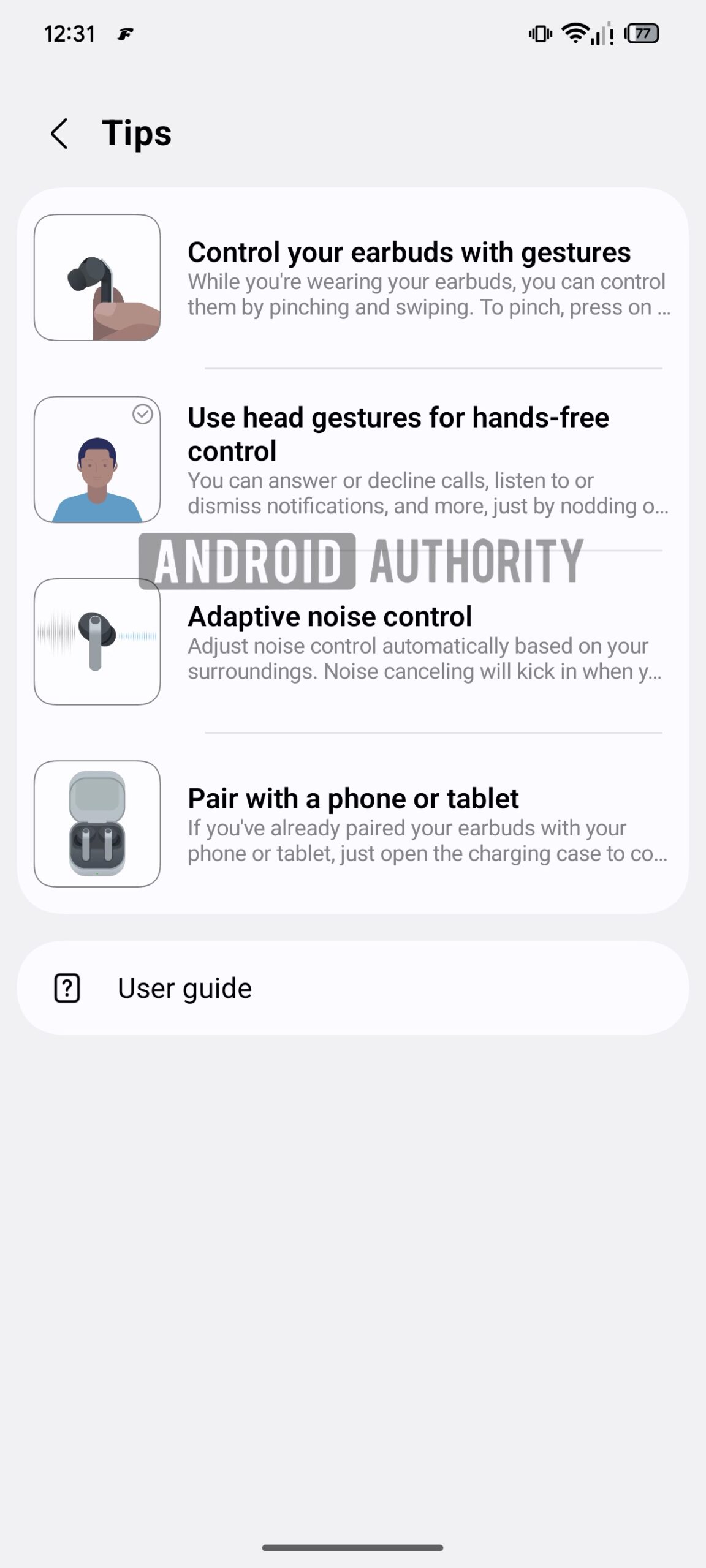 Galaxy Buds 4 Pro Head Gestures 2