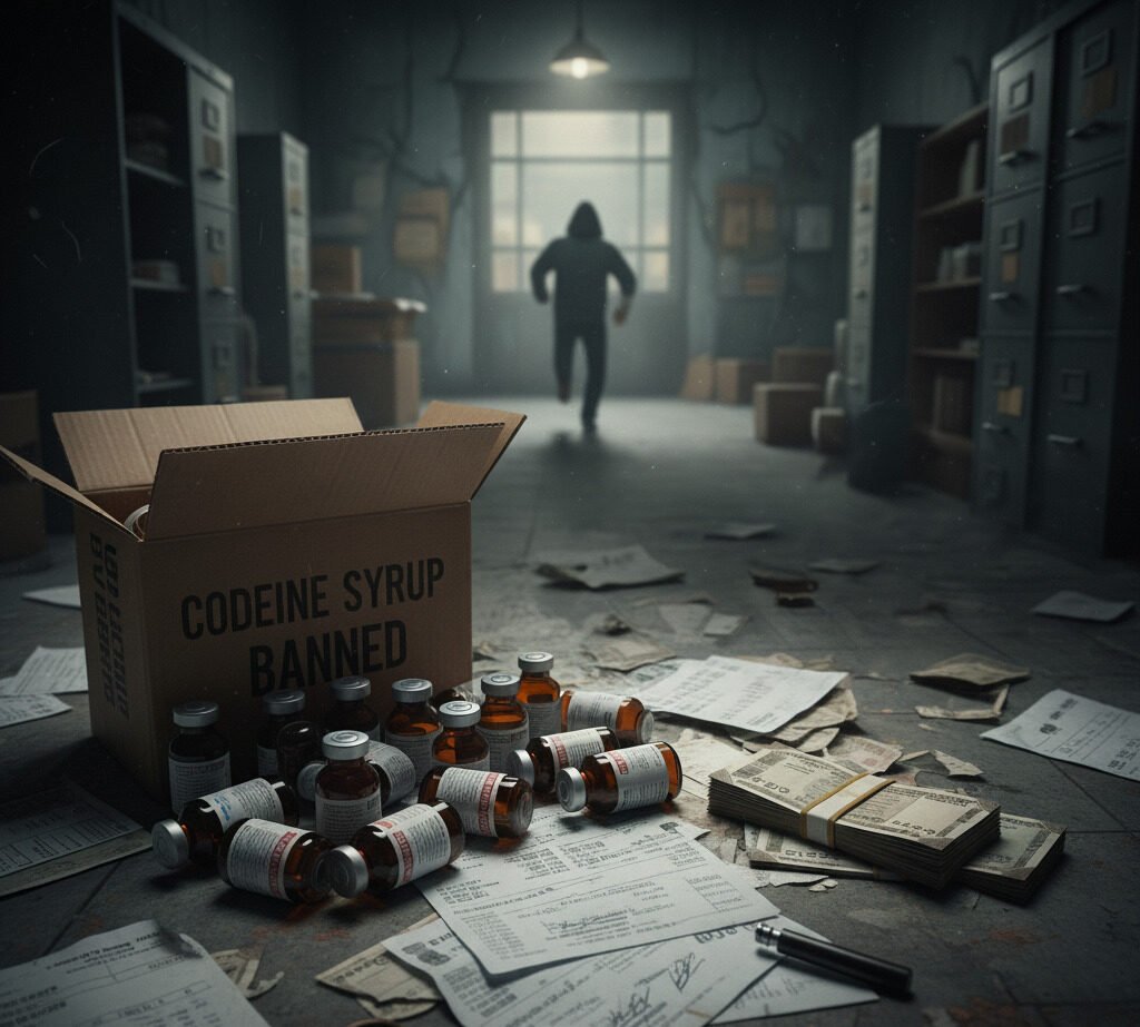 UP Uncovers ₹100-Crore Illicit Cough Syrup Racket