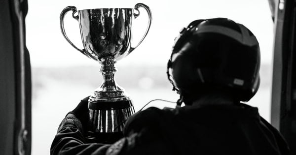 Grey Cup Trophy Arrives in Winnipeg for Grey Cup Week Events