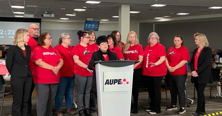 Alberta hospital workers issues strike notice; AUPE says picketing to begin Saturday