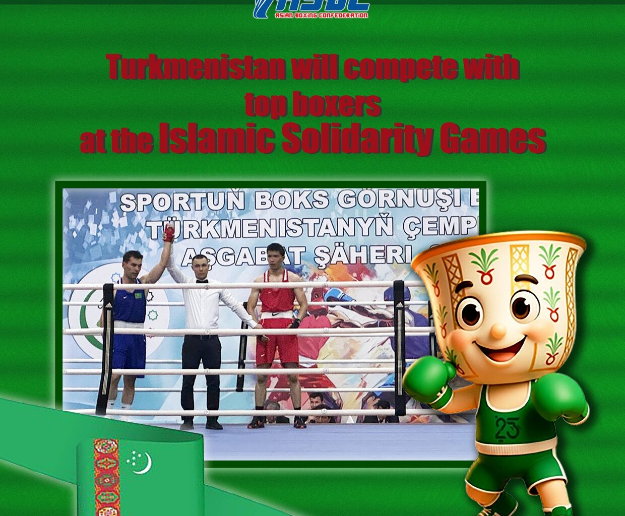 Turkmenistan will compete with top boxers at the Islamic Solidarity Games