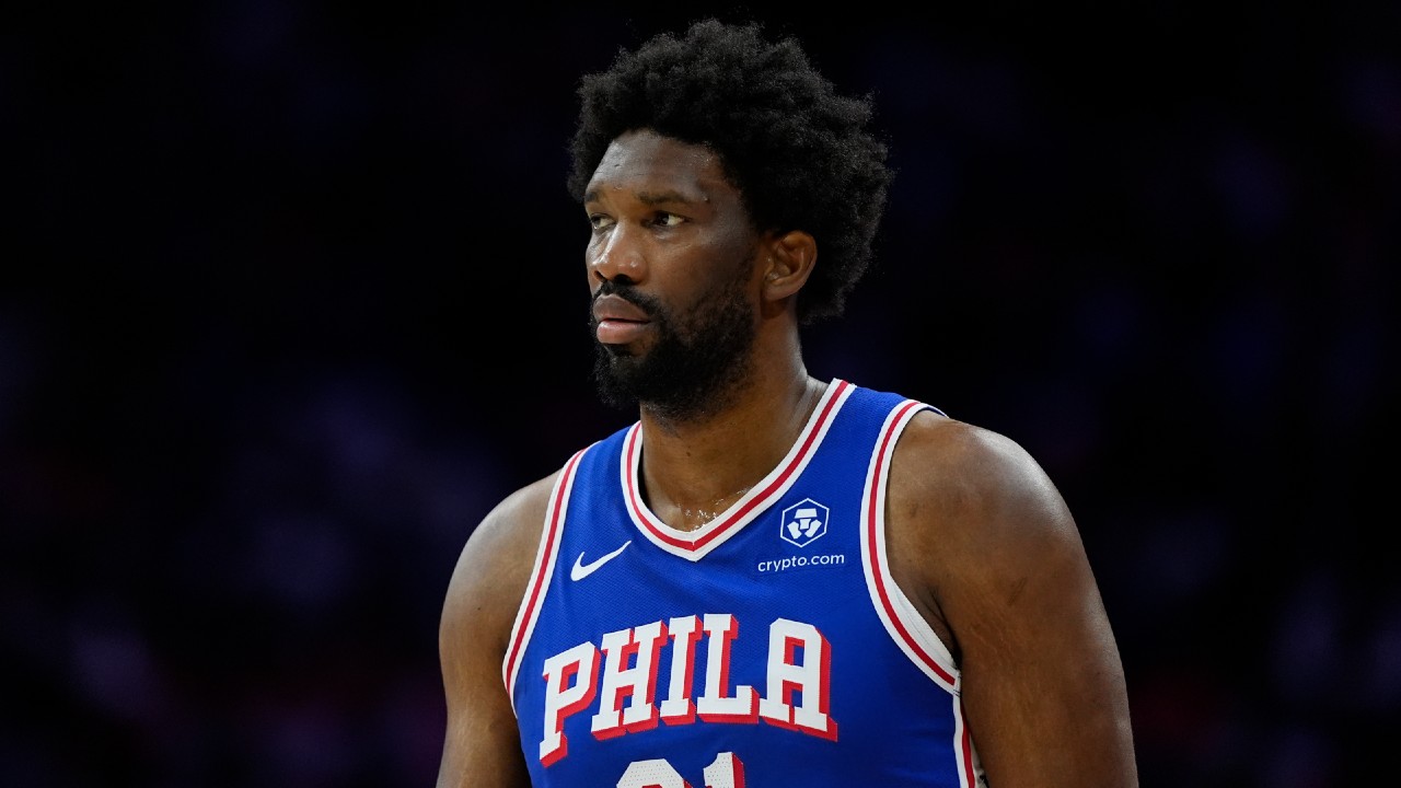 Sixers' Joel Embiid out vs. Celtics with knee soreness
