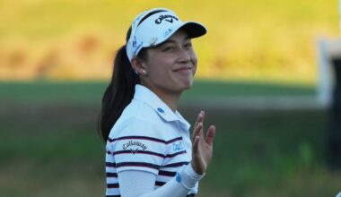 Jeeno Thitikul pulls away and leads Nelly Korda by 6 in LPGA finale