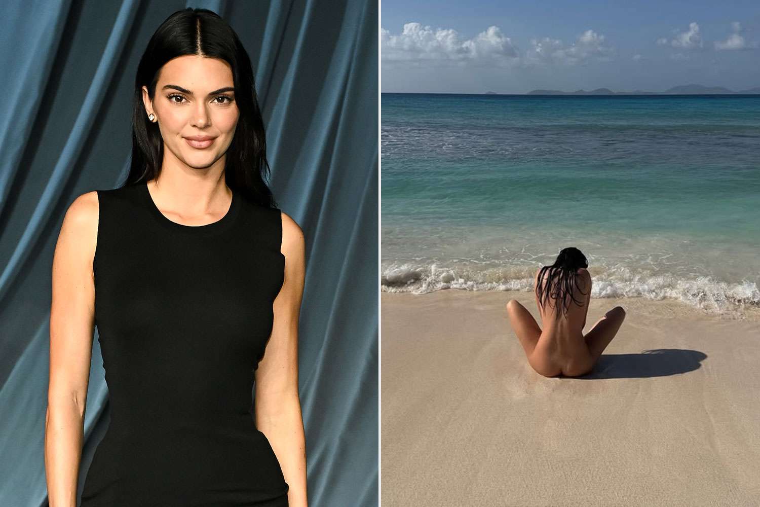 Kendall Jenner Goes Nude for 30th Birthday in Sultry Beachside Snaps