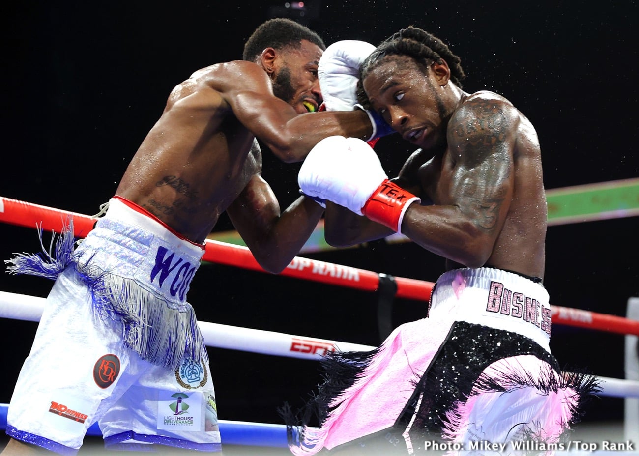 Image: Keyshawn Davis Floats Nahir Albright Rematch for Teofimo–Shakur Undercard, Even Though Top Rank Has No Reason to Approve It