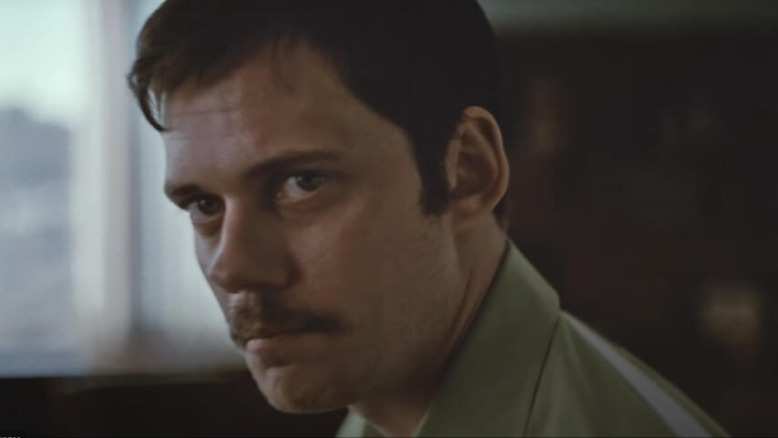 Bill Skarsgard takes a hostage