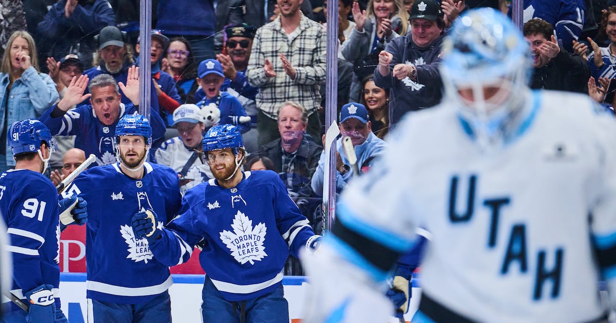 John Tavares scores 501, Mattias Maccelli gets two points in Toronto Maple Leafs’ win over Utah Mammoth