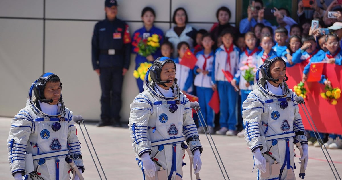 China’s stranded astronauts ‘in good condition’ after space debris delays planned return - CTV News
